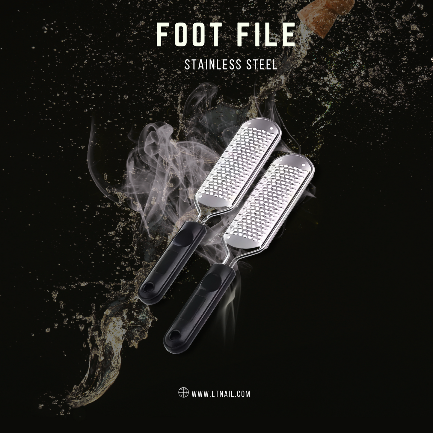 Stainless Foot File Pedicure