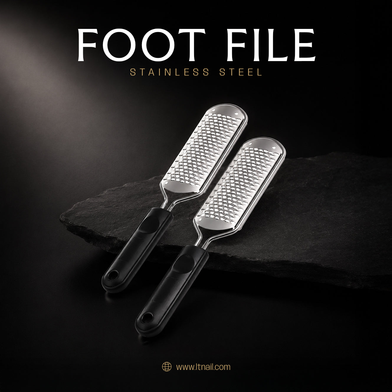Stainless Foot File Pedicure