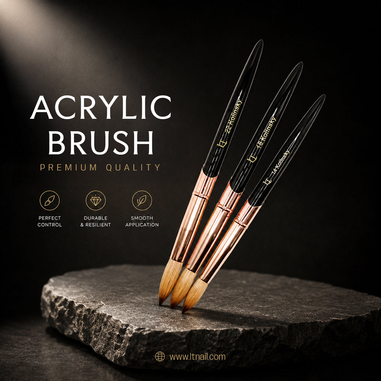 LT Kolinsky Acrylic Extra Brush